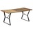 Mesa de Jantar 180x90x76 Cm Madeira Recuperada Maciça