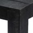 Mesa de Jantar 118x60x76 Cm Madeira de Mangueira Maciça Preto